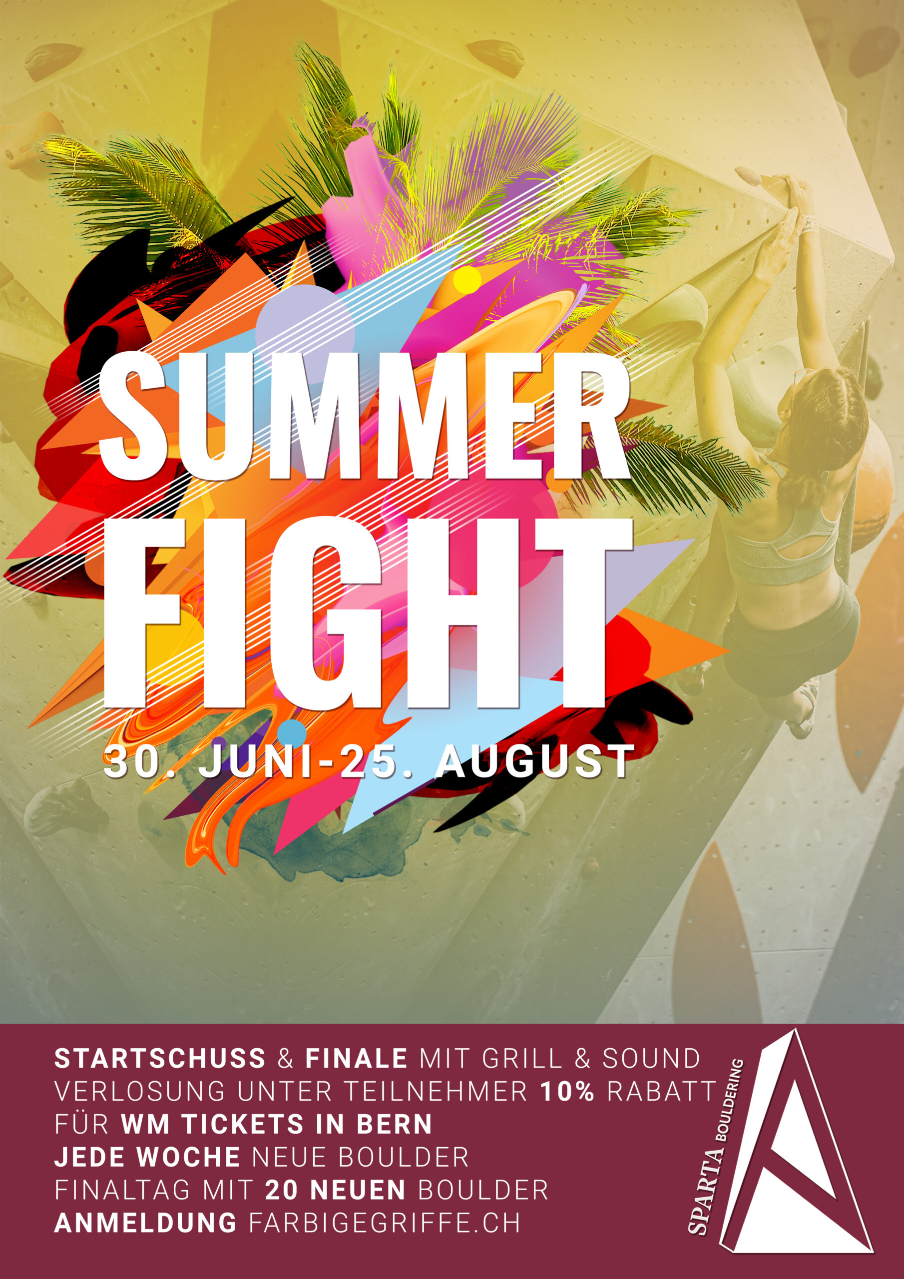 A4 flyer summer fight